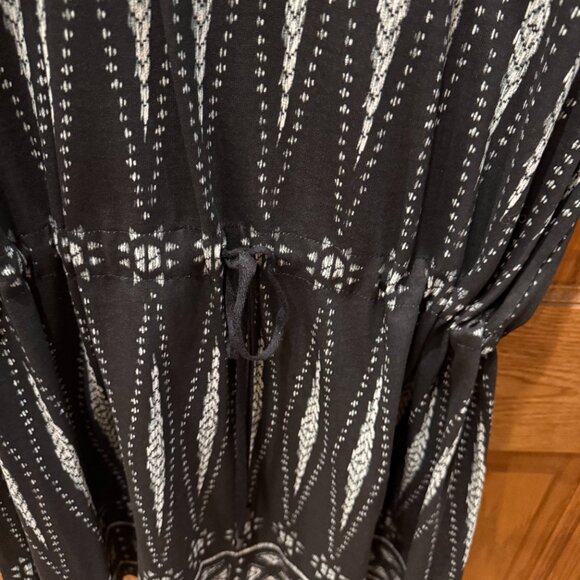 Tory Burch DRAWSTRING WAIST T-SHIRT DRESS - BOLOGAN KNIT DRESS A, Size: L - Picture 10 of 11